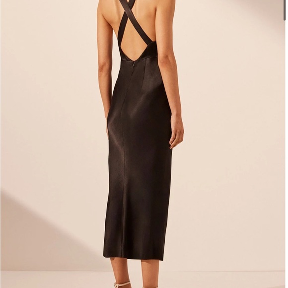 SHONA JOY CAMILLE LACE CROSS BACK DRESS (SOLD) - Picture 4 of 10